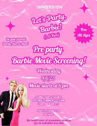 Barbie Movie Screening