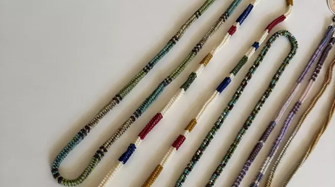 Image: Beading: Herringbone Stitch Necklaces