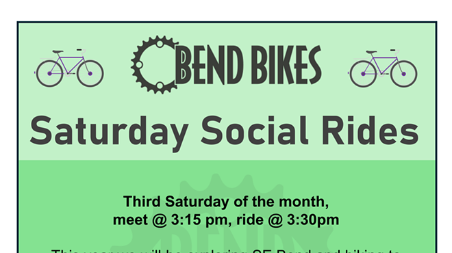 Image: Bend Bikes Saturday Social Ride to Bevel