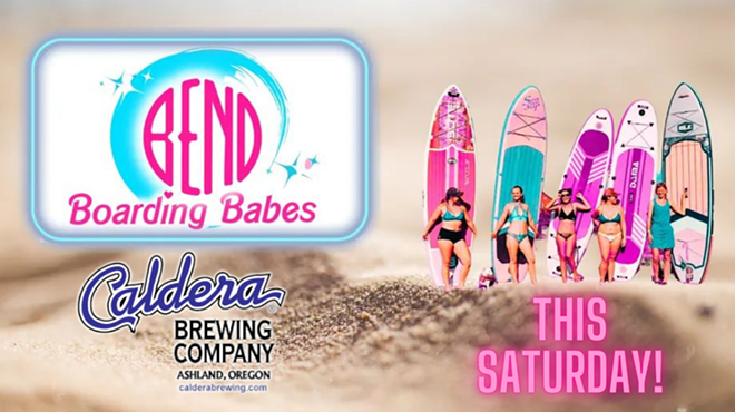 Image: Bend Boarding Babes Paddle with Caldera Brewing
