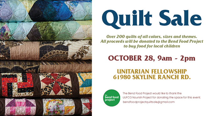 Bend Food Project Quilt Sale