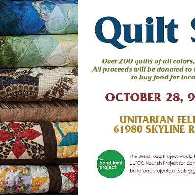 Bend Food Project Quilt Sale