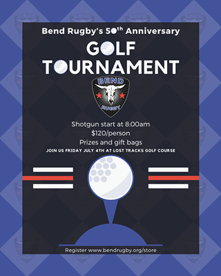 Image: Bend Rugby 50th Anniversary Golf Tournament