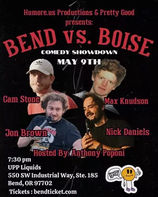 Image: Bend vs. Boise comedy showdown