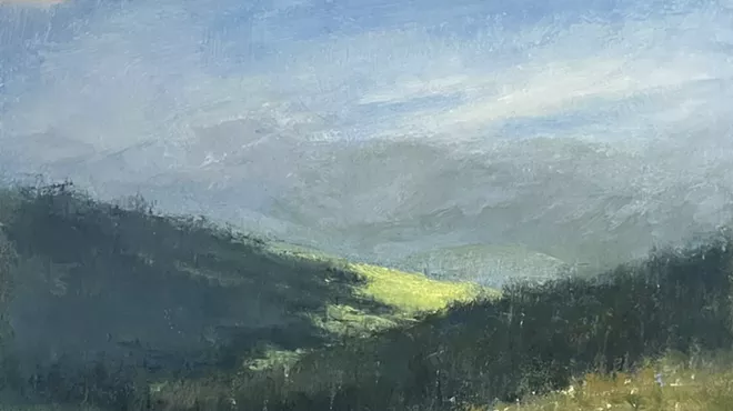 Image: Beyond the Horizon paintings by Janet Frost