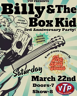 Image: Billy & the Box Kid w/ The Gold Souls