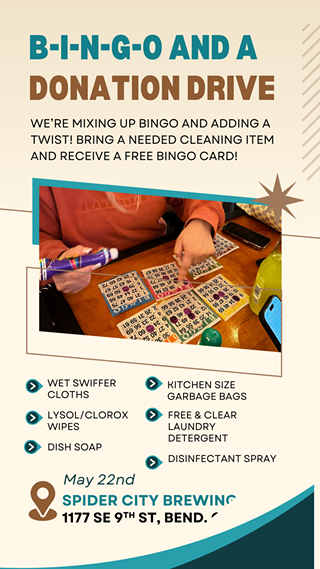 Image: BINGO and DONATION DRIVE