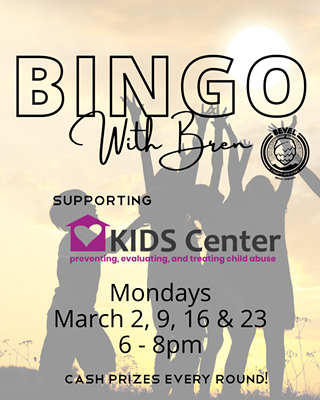 Image: Bingo with Bren Supporting Kids Center
