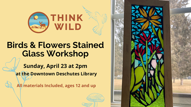 Image: Birds & Flowers Stained Glass Workshop