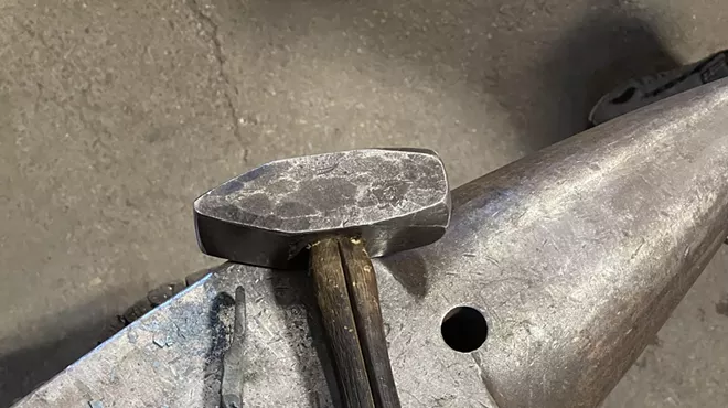 Image: Blacksmithing 101 - Forge a Metal Wall Hook *2 Session Series