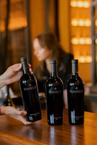 Image: Blind Pambrun Wine Tasting
