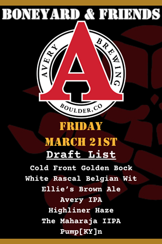 Image: Boneyard & Friends: Avery Brewing Co.
