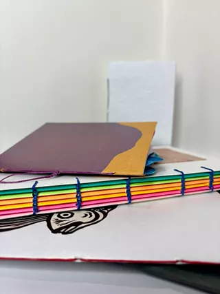 Image: Book Binding: Make Your Own Journal
