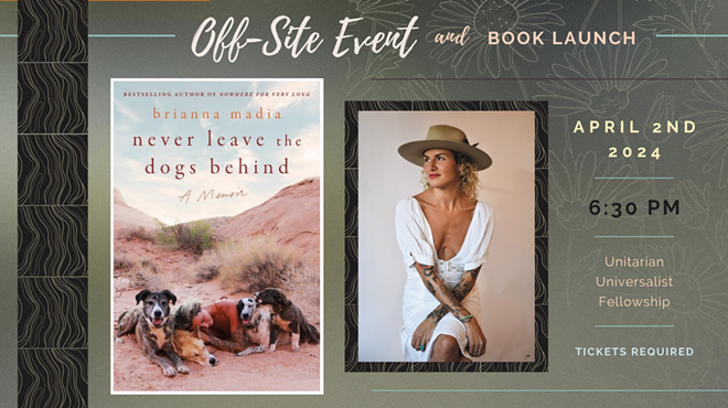Image: Book Launch: Brianna Madia, Never Leave the Dogs Behind