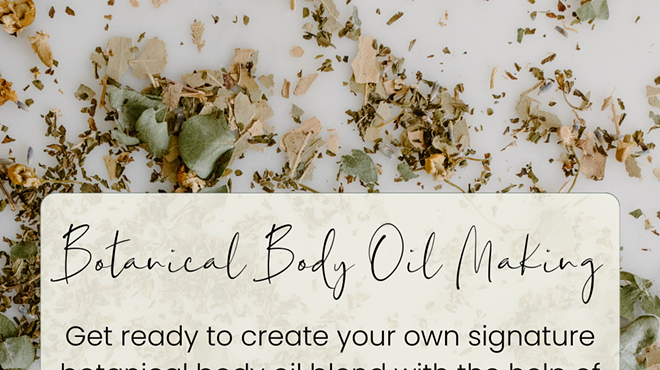 Image: Botanical Body Oil Making: Yarrow, Juniper & Beyond