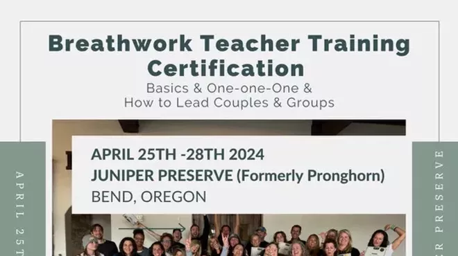 Image: Breathwork Teacher Training Certification