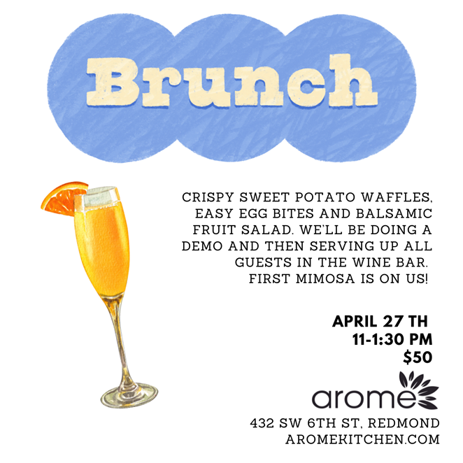 Celebrate mom early with a brunch cooking class!