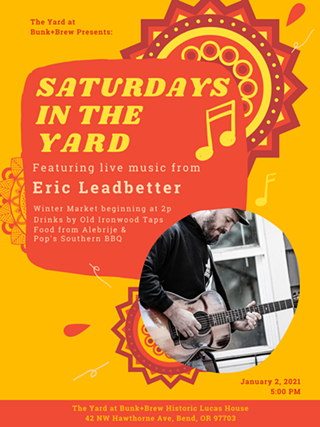 Image: Bunk+Brew Presents: Saturdays in the Yard with Eric Leadbetter