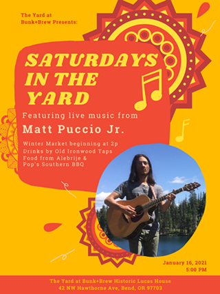 Image: Bunk+Brew Presents: Saturdays in the Yard with Matt Puccio Jr.