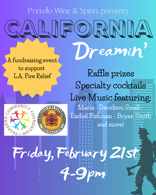 Image: California Dreamin' - l.A. Fire Relief Fundraising Event