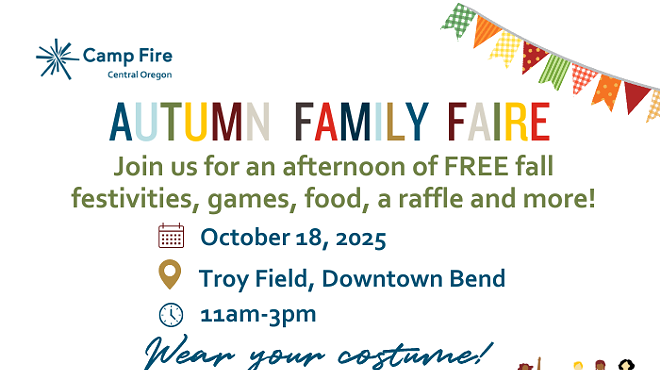 Image: Camp Fire Central Oregon's Autumn Family Faire