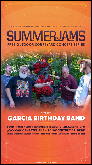 Image: Cascade Equinox Summer Jam w/ Garcia Birthday Band