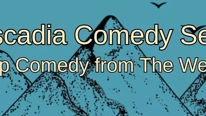 Image: Cascadia Comedy - Mx. Dahlia Belle and Carlos Kareem Windham