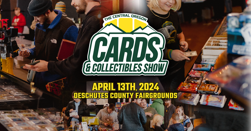 The Central Oregon Cards & Collectibles show is coming to the Deschutes County Fairgrounds