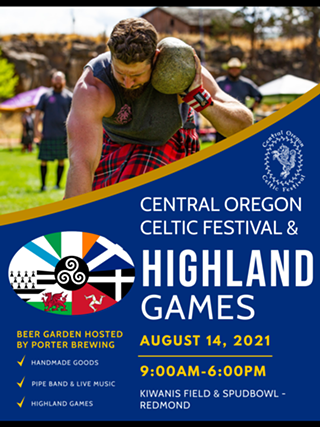 Image: Central Oregon Celtic Festival and Highland Games