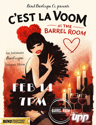 Image: C'est La Voom: A Valentine's Day Burlesque Dinner Experience
