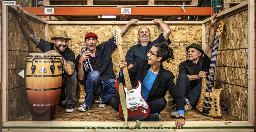 Chiringa will play at Angeline's Bakery for the first time in over a decade, featuring Samuel Thompson from LA on trumpet.