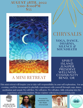 Image: Chrysalis - Yoga, Dance & Soundbath - A Mini Retreat