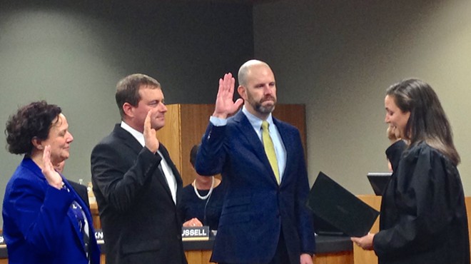 City Council Swears in New Members, Elects Jim Clinton and Sally Russell as Mayor and Pro Tem