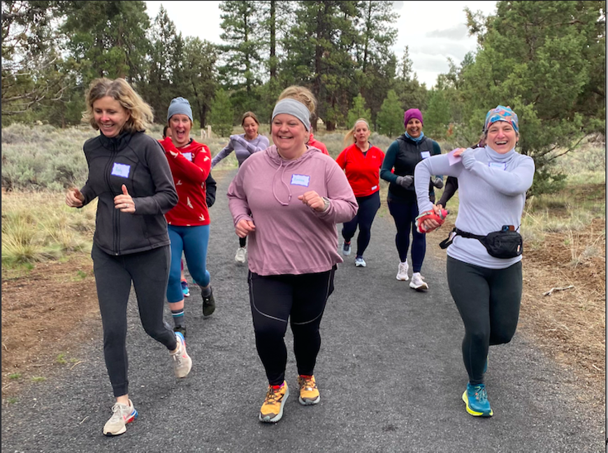 Learn to Run Bend training groupies!