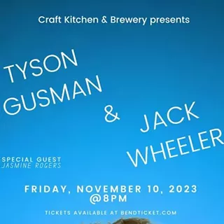 Image: Comedy at Craft: Tyson Gusman and Jack Wheeler