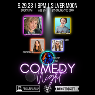 Image: Comedy Night at Silver Moon Brewing with Mandy Simonson