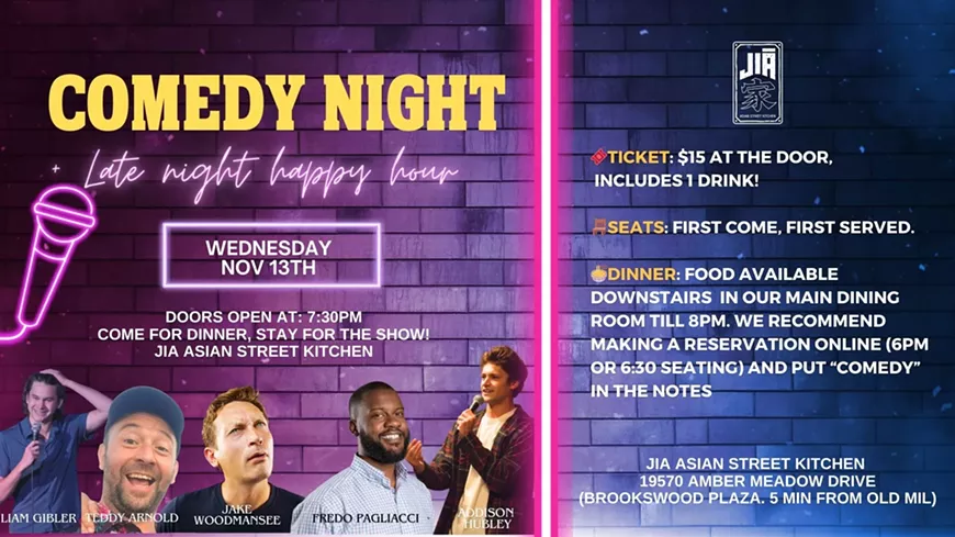 Bend Comedy Night 11.13
