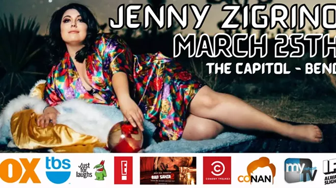 Image: Comedy w/ Jenny Zigrino (Comedy Central, Bad Santa 2, Conan) in Bend, OR