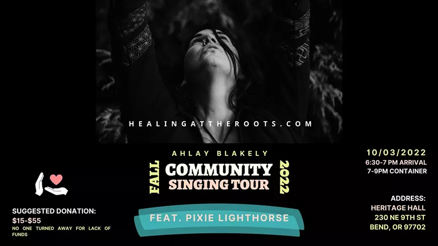 Ahlay Blakely Community Singing - 10/03/22