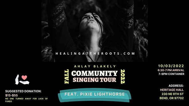 Community Singing with Ahlay Blakely, feat. Pixie Lighthouse
