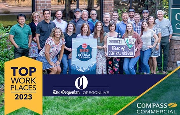 Compass Commercial Awarded Top Workplaces 2023 Honor