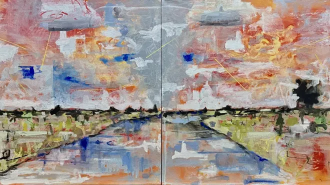 Image: Contemporary Landscape Painting for Adults