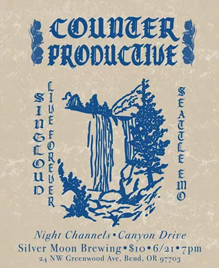 Image: Counter Productive, Night Channels & Canyon Drive