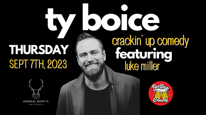 Image: Crackin' Up Comedy - Ty Boice