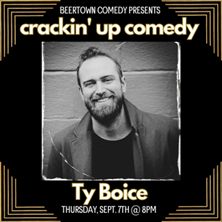 Image: Crackin Up Comedy: Ty Boice