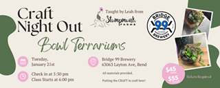 Image: Craft Night Out at Bridge 99 Brewery - Foliage Wreath