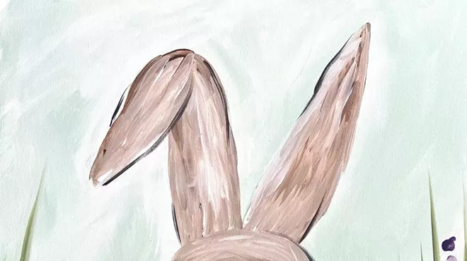 Image: Cute Bunny Paint Party