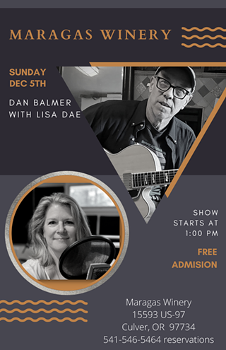 Dan Balmer with Lisa Dae on Sunday