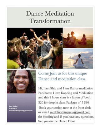 Dance Meditation Transformation