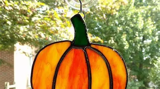 Image: Date Night Spooky Stained Glass